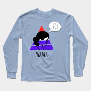 "Mama ŠČ!" Eurovision-based graphic. Long Sleeve T-Shirt